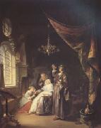 Gerard Dou The Dropsical Woman (mk05) oil painting